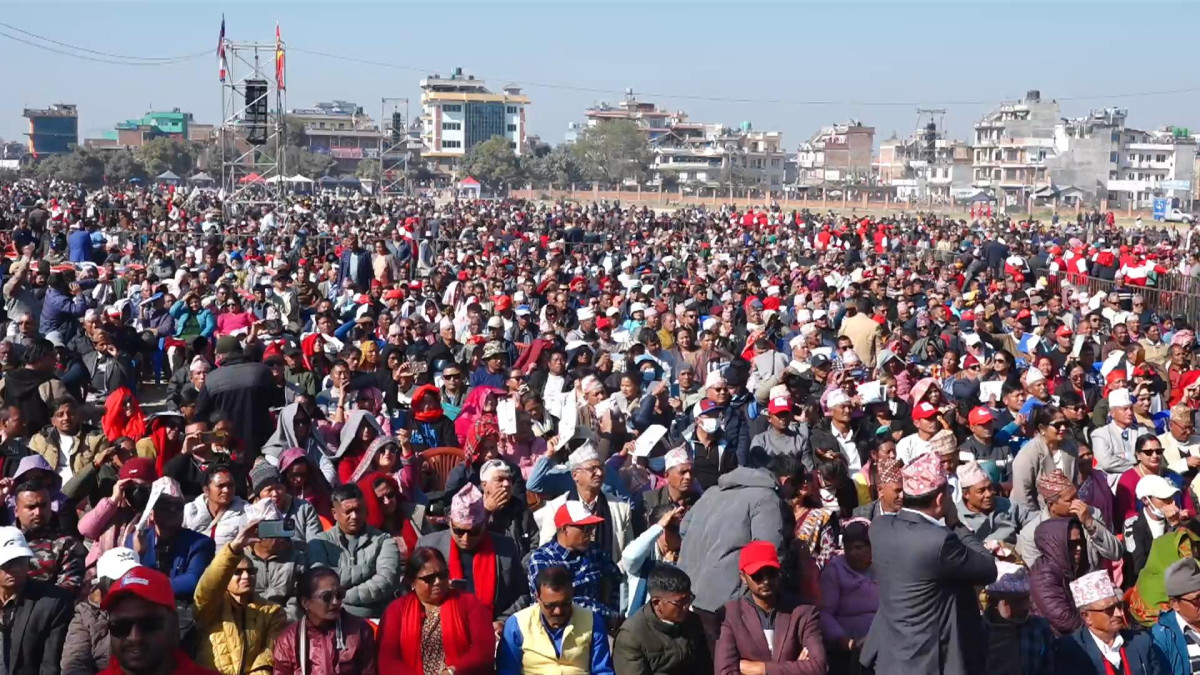 एमालेको एघारौँ राष्ट्रिय महाधिवेशन स्थलमा चहलपहल सुरू