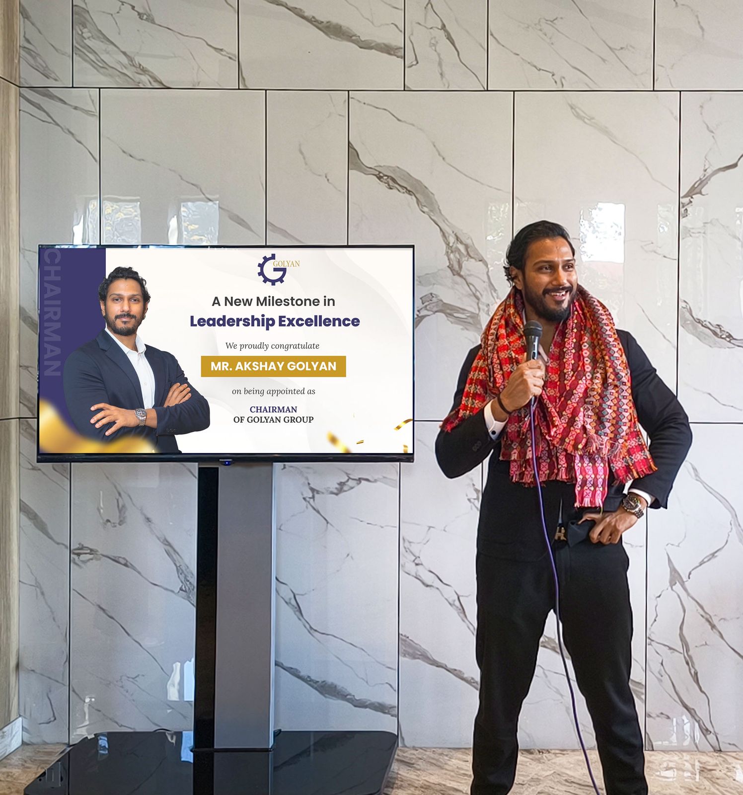 गोल्याण ग्रुपका नवनियुक्त अध्यक्ष अक्षयले भनेः हामी विश्वव्यापी प्रतिस्पर्धामा अब्बल बन्नेछौं