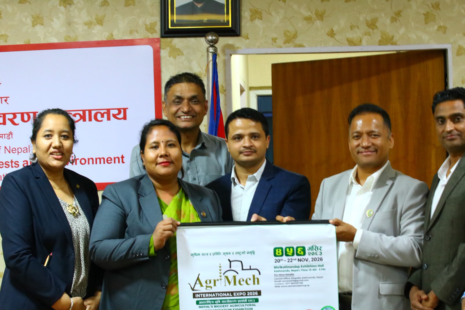 कृषि यान्त्रीकरणमैत्री नीति बनाउन माग गर्दै कृषि मन्त्रीलाई नामियाकाे १५ बुँदे ज्ञापनपत्र